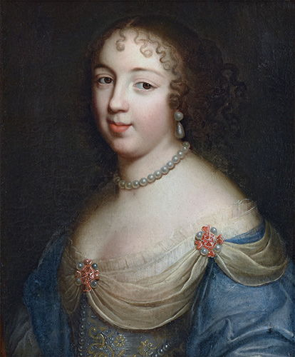 Tableau à vendre portrait marie louise pot de rhodes duchesse de vitry