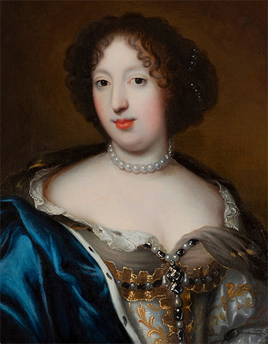 Painting for sale portrait young woman royal princess ermine pierre mignard